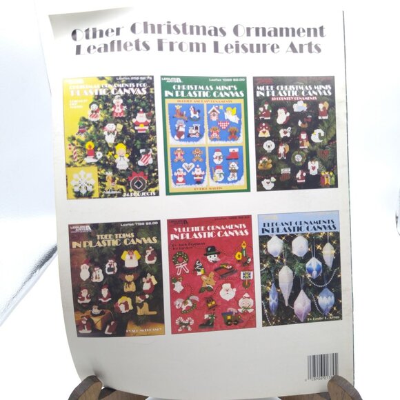 Vintage Plastic Canvas Patterns, Trim the Tree by Sandy and Honey Studio M - Picture 2 of 2